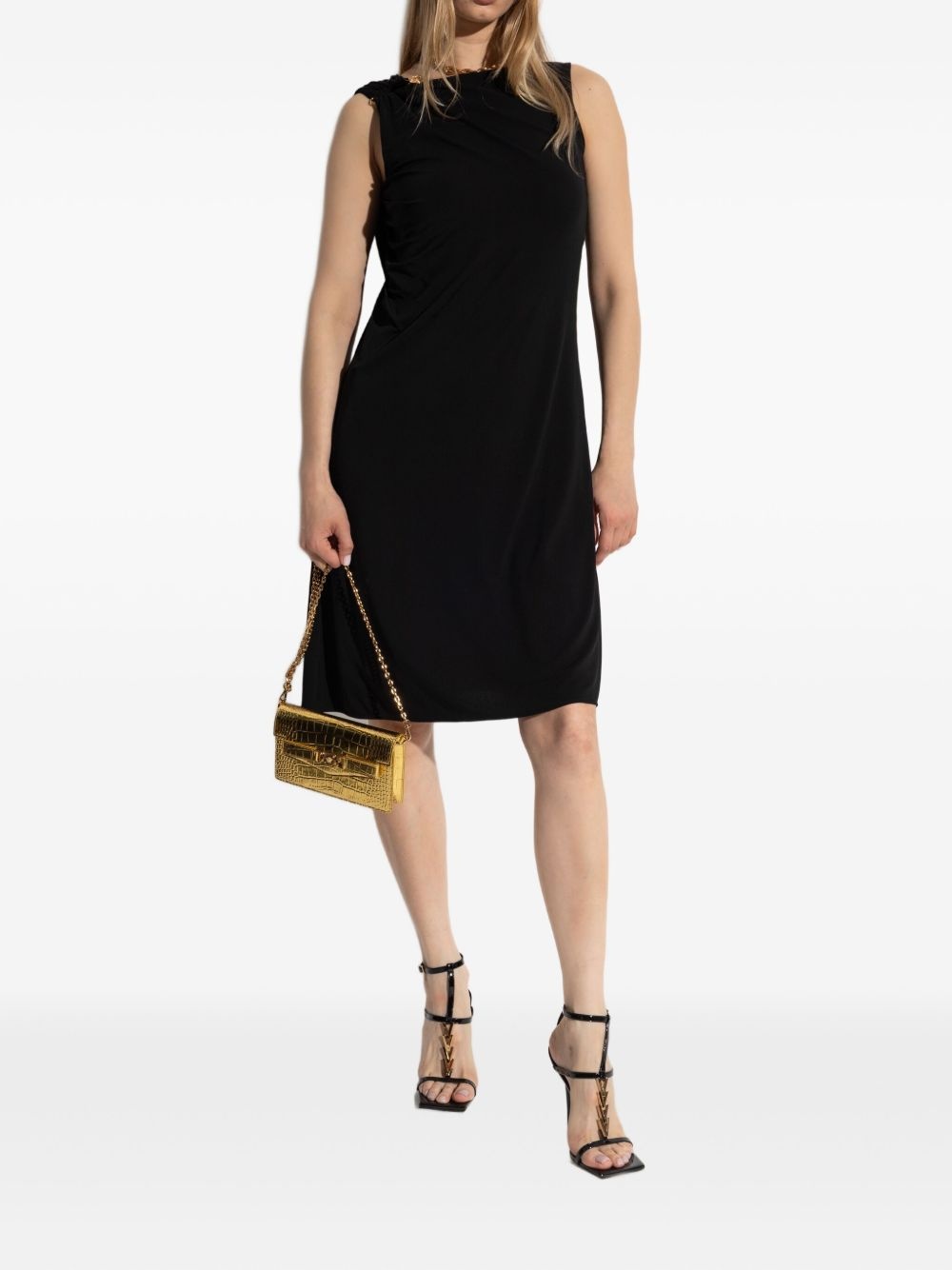 ruched mini dress - 2