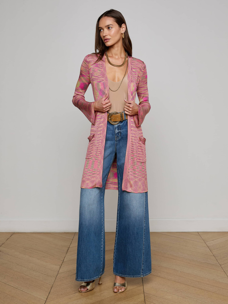 L'AGENCE Neve Cardigan outlook