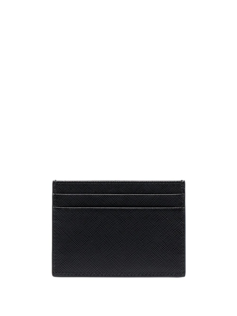 Prada logo-plaque card holder outlook