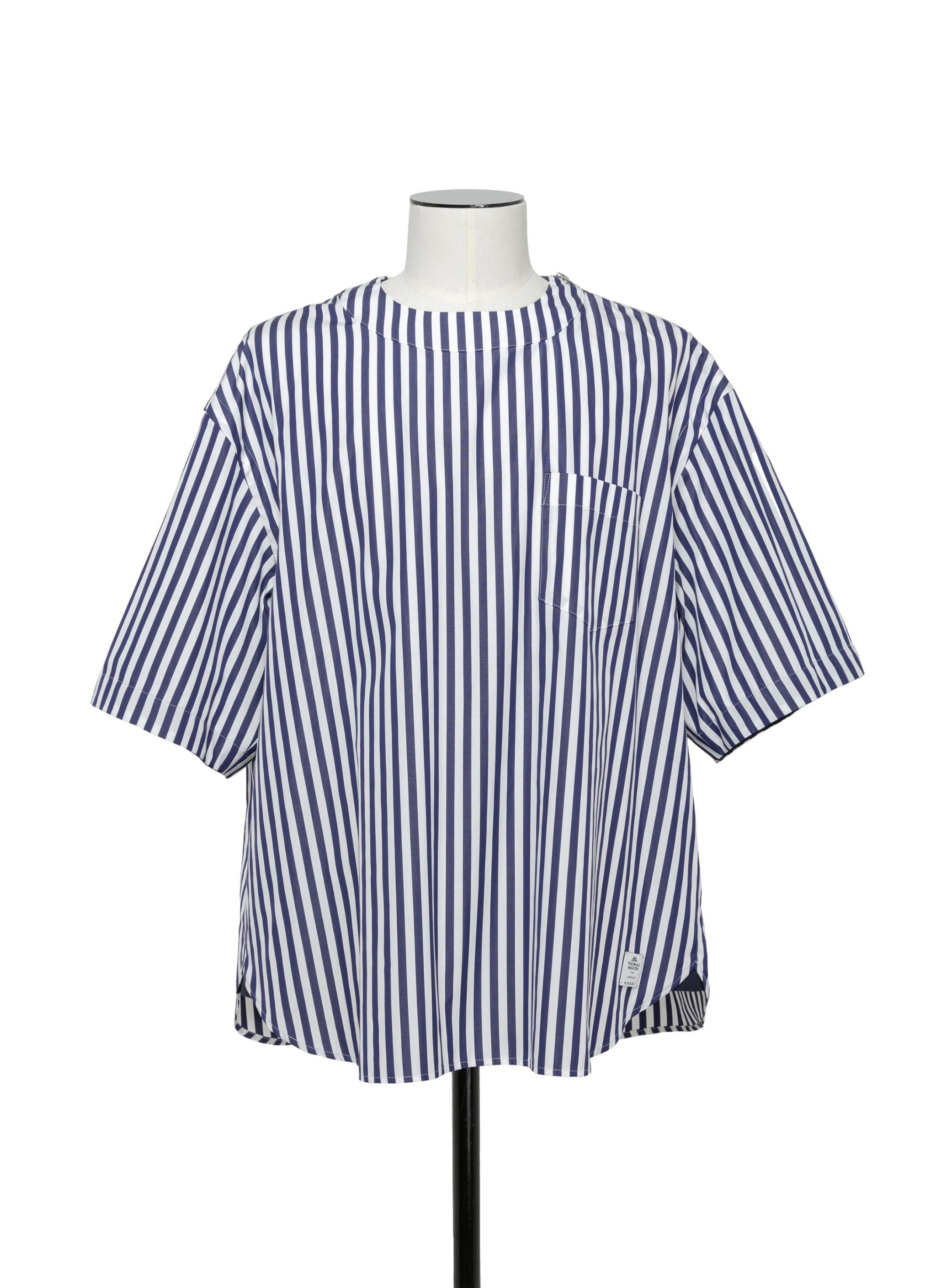 Thomas Mason Cotton Poplin Pullover - 1