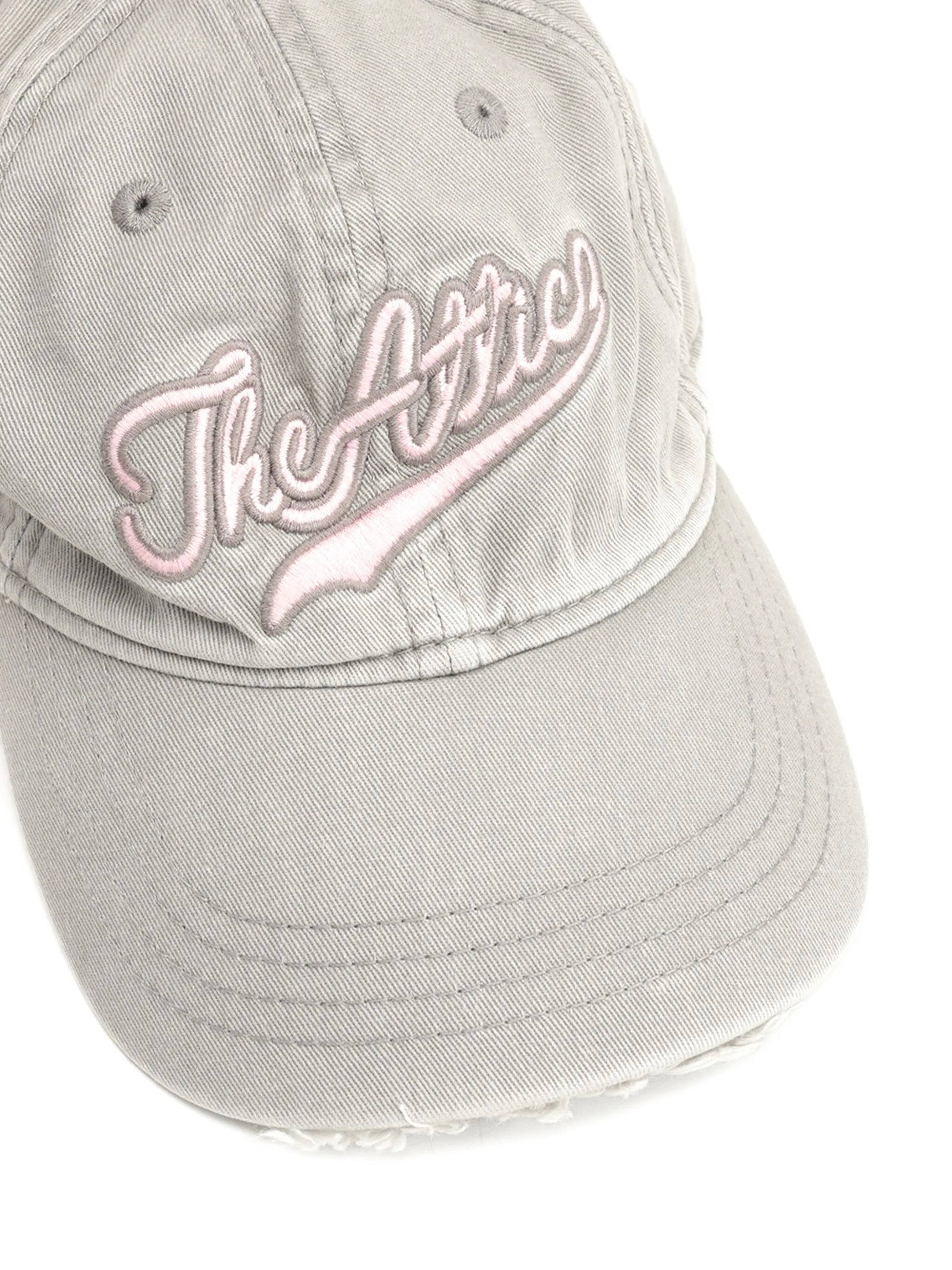 The Attico Frayed-edge Baseball Cap - 2