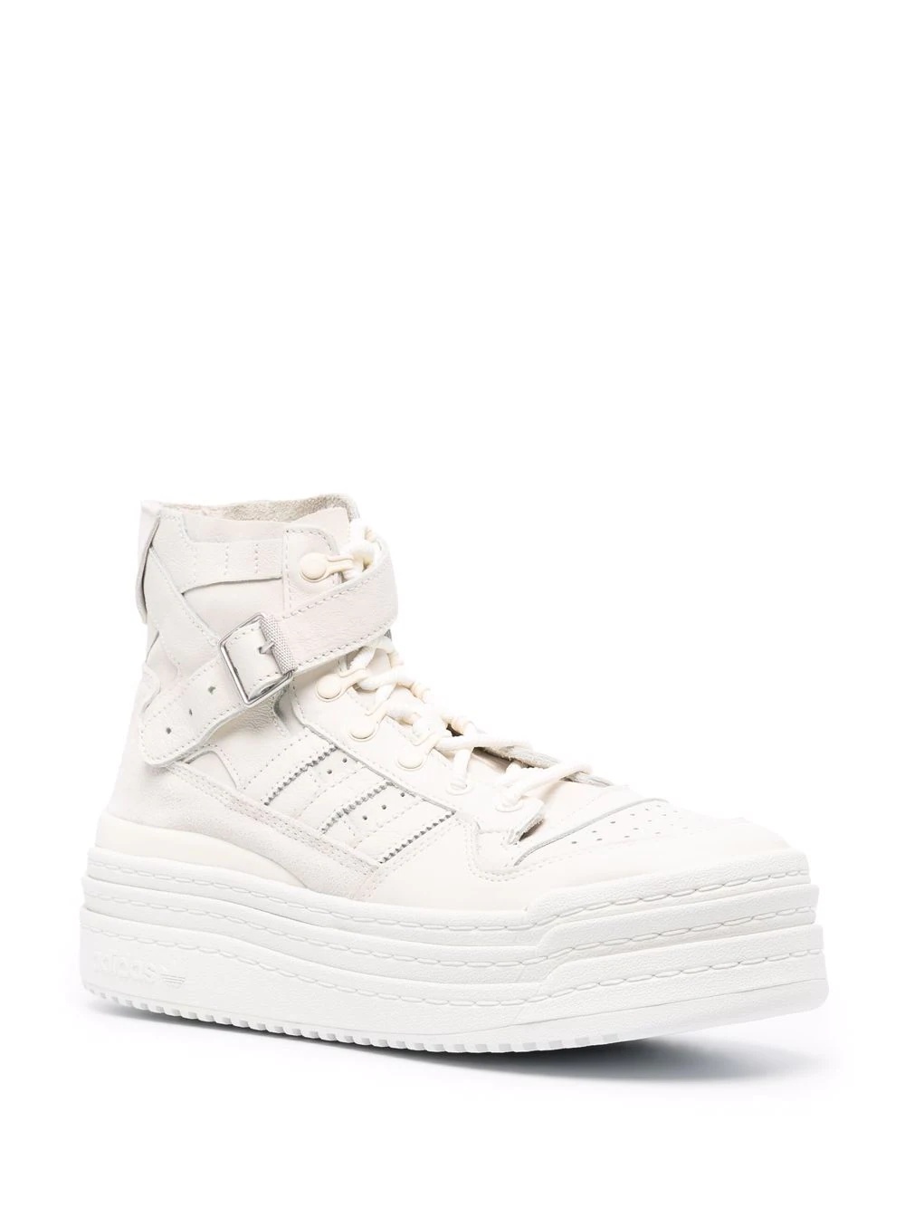 high-top flatform sneakers - 2