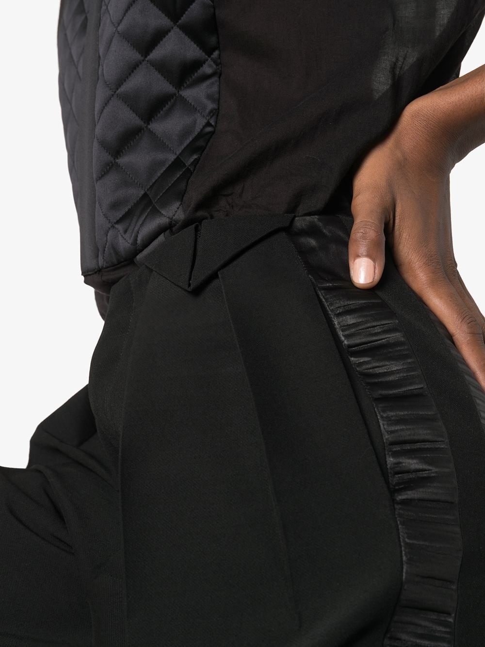 pleated tapered trousers - 5