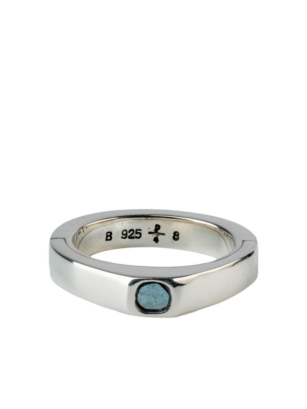 sterling silver Sistema diamond ring - 1