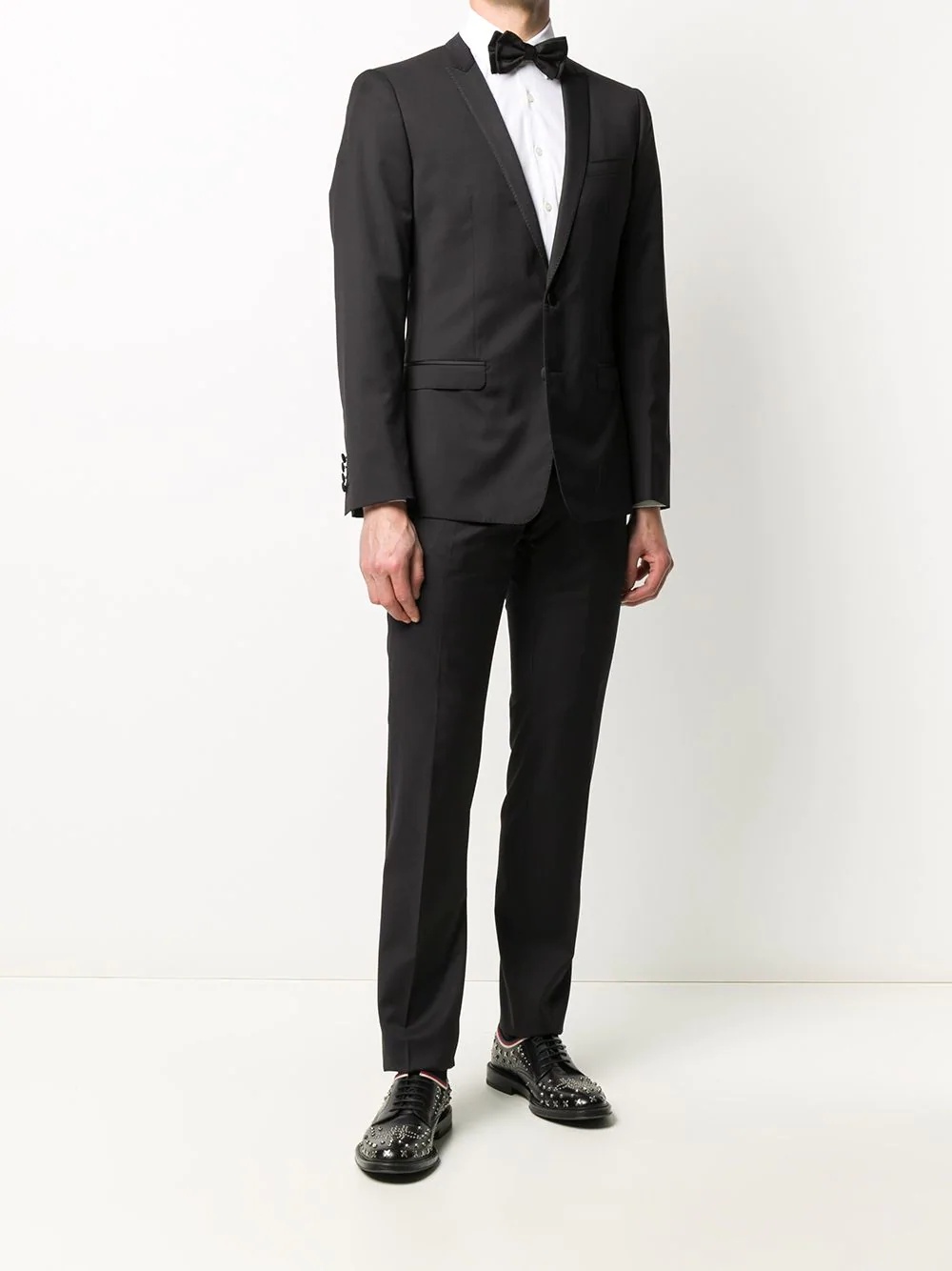 two-piece tuxedo suit - 2
