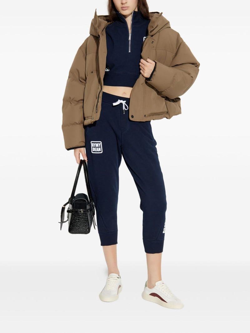 DSQUARED2 logo-print sweatshirt outlook