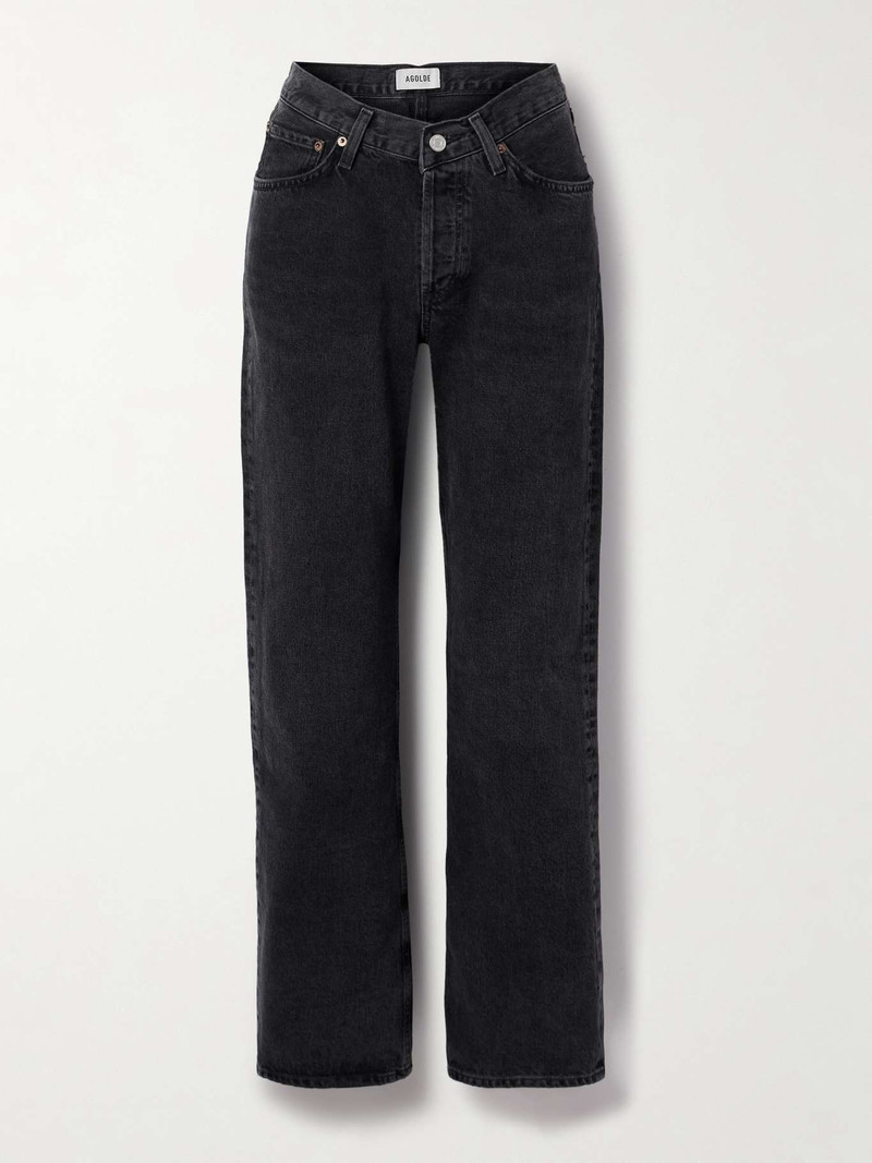 V-Waist Kelly high-rise straight-leg jeans 1