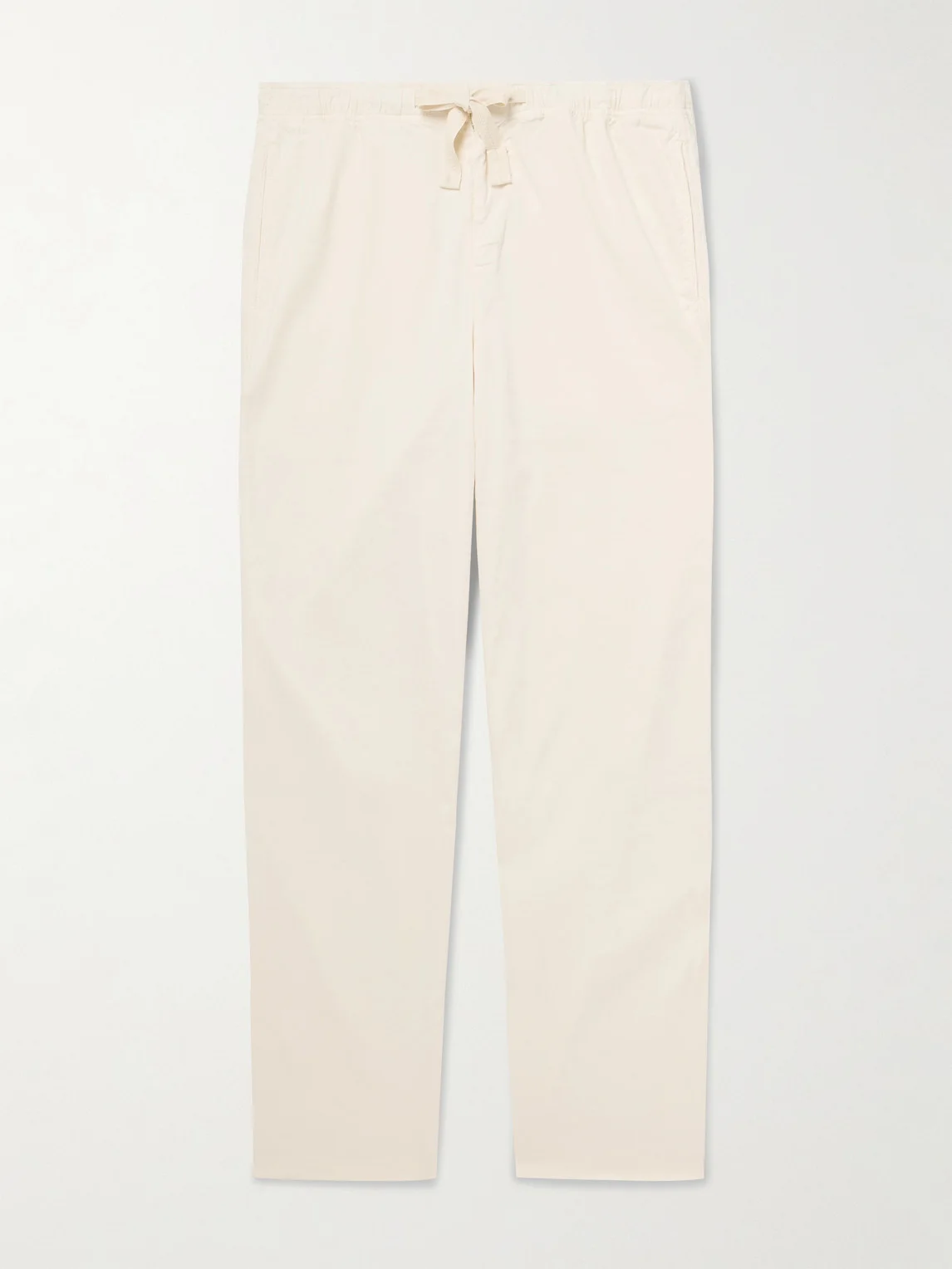 Alex Tapered Stretch Linen and Lyocell-Blend Drawstring Trousers - 1