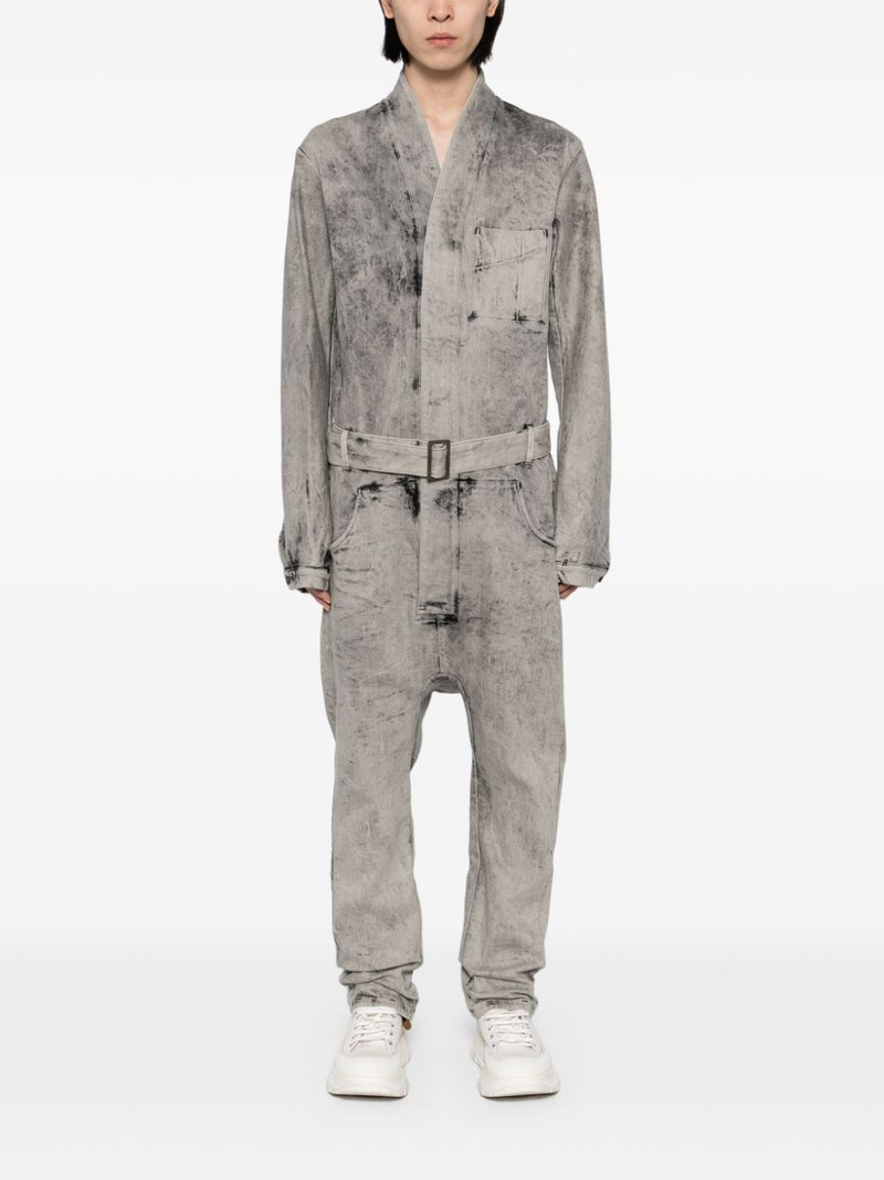 Boris Bidjan Saberi button-up jumpsuit outlook