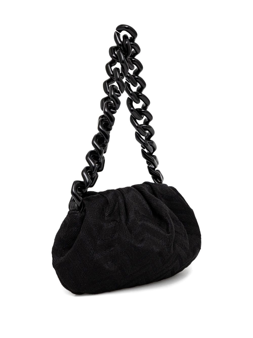 puffy silhouette shoulder bag - 2