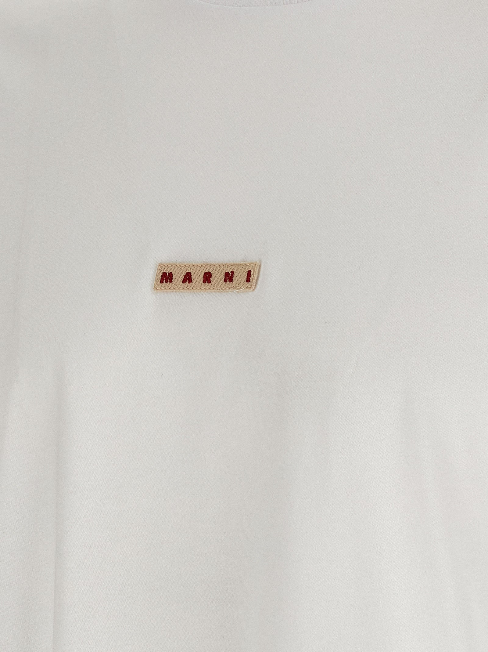 Logo Patch T-Shirt White - 4