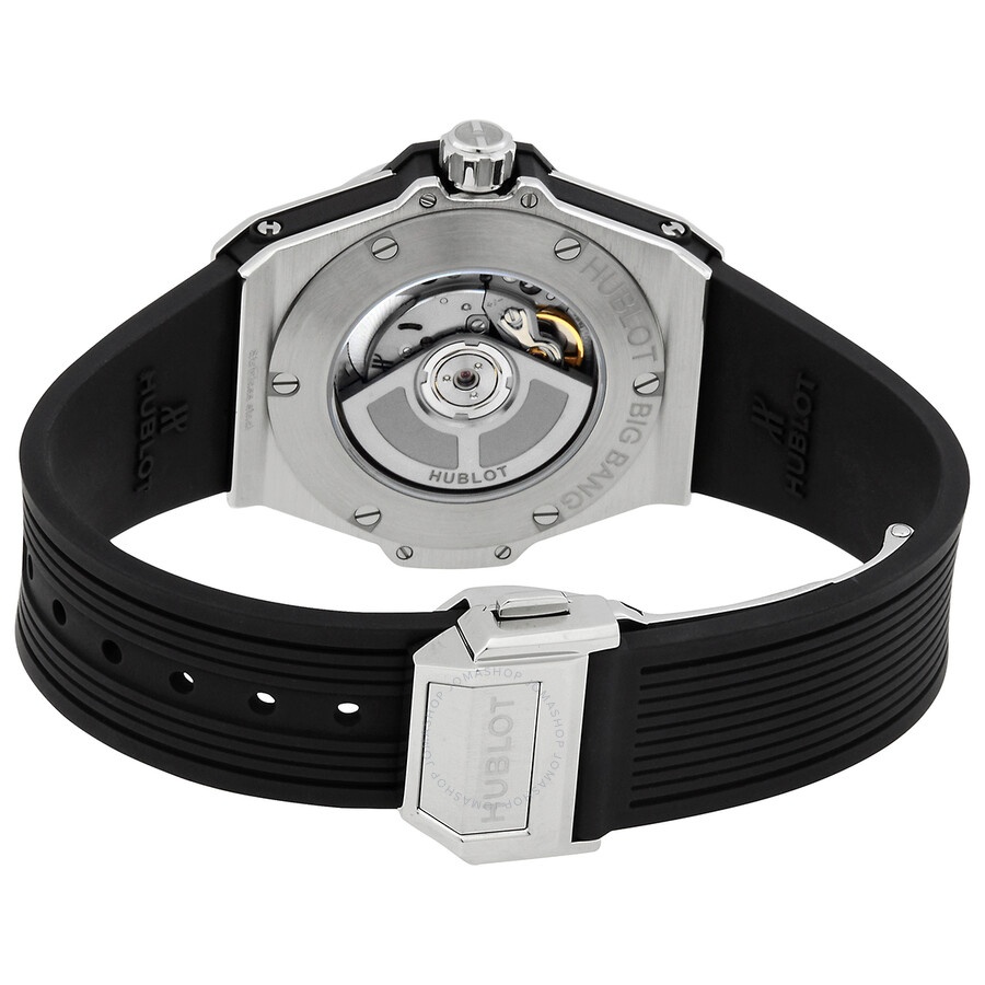 Hublot Big Bang One Click Steel Automatic Diamond Black Dial Ladies Watch 485.SX.1170.RX.1604 - 3