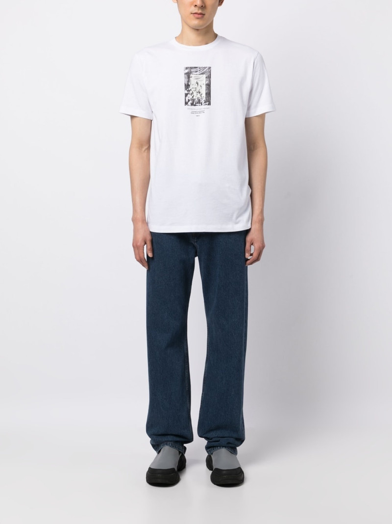 Off-White graphic-print cotton T-shirt outlook