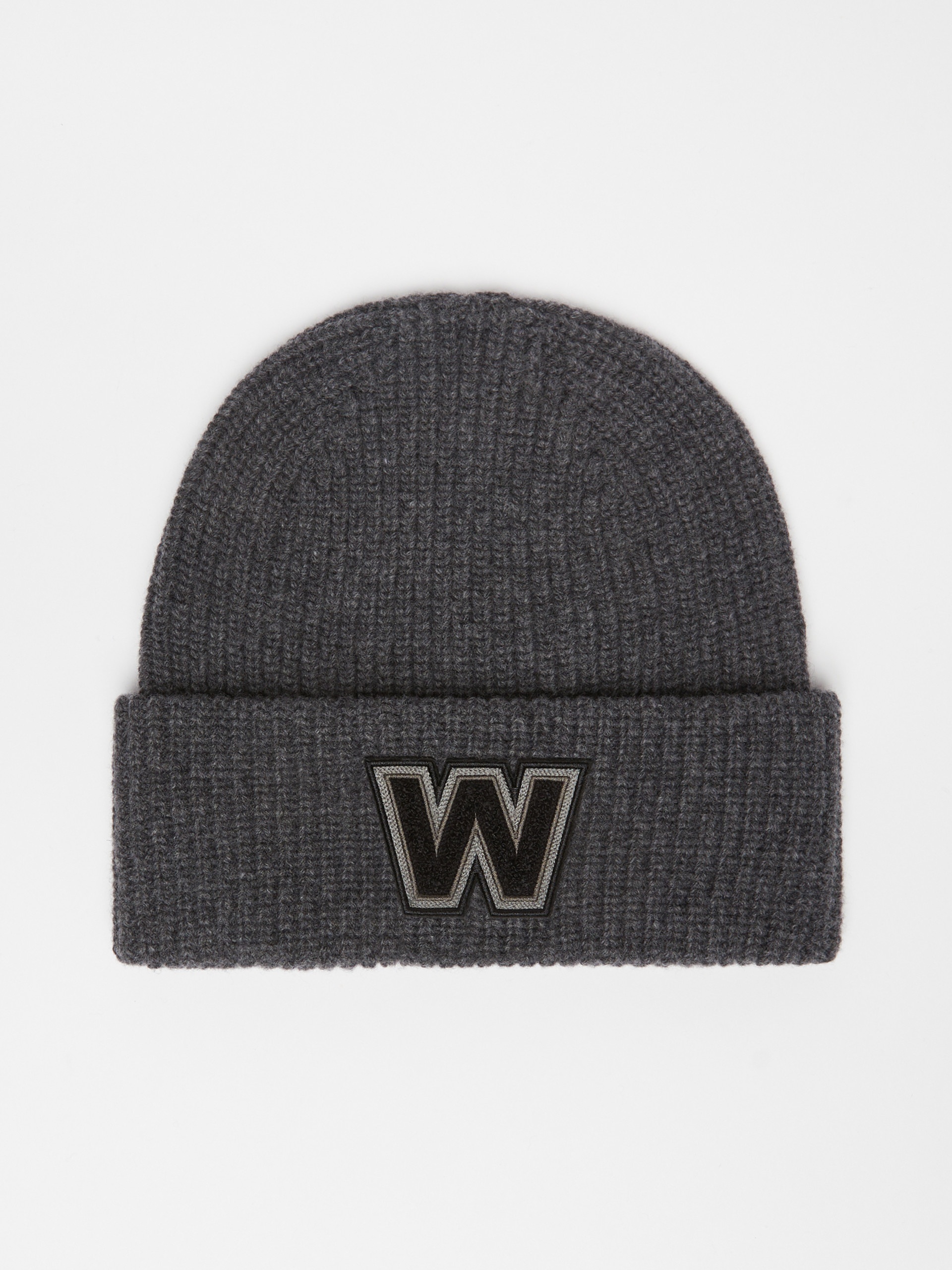 ALBEN Wool logo beanie hat - 1