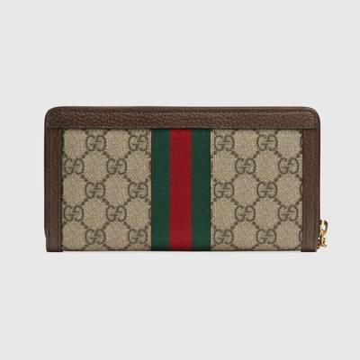 GUCCI Ophidia GG zip around wallet outlook
