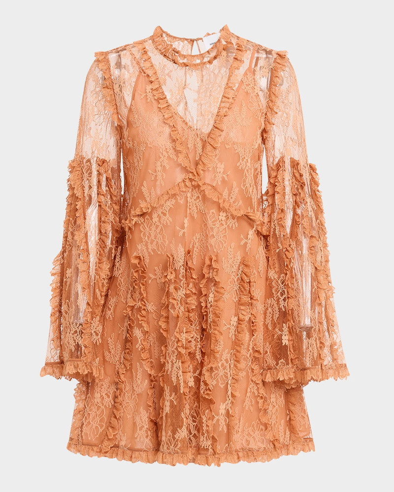 Dorian Long-Sleeve Lace Dress 1
