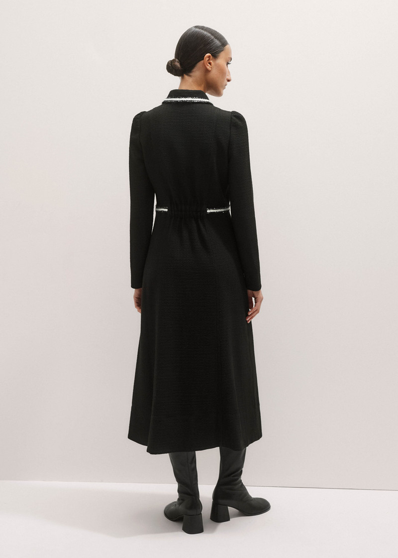 Textured Midi Dress 3