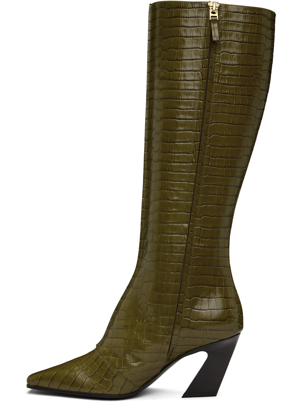 Green Lewis Tall Boots - 3