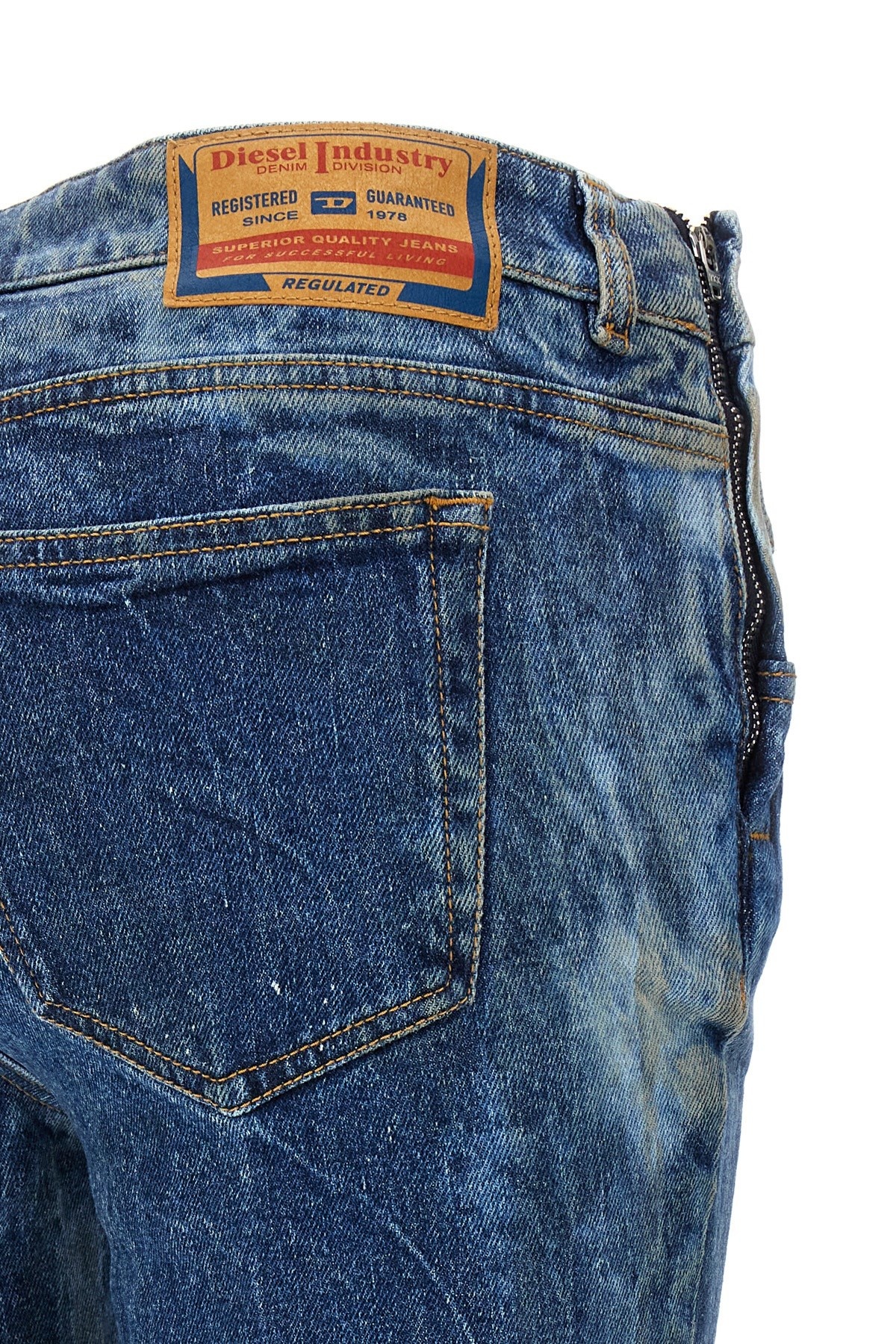 デニム・ジーパン DIESEL SS24 \"1969 D-EBBEY-FSE\" JEANS (A14555_0PGAL01) 1969 D-Ebbey - Bootcut and Flare Jeans |Light Blue| Diesel