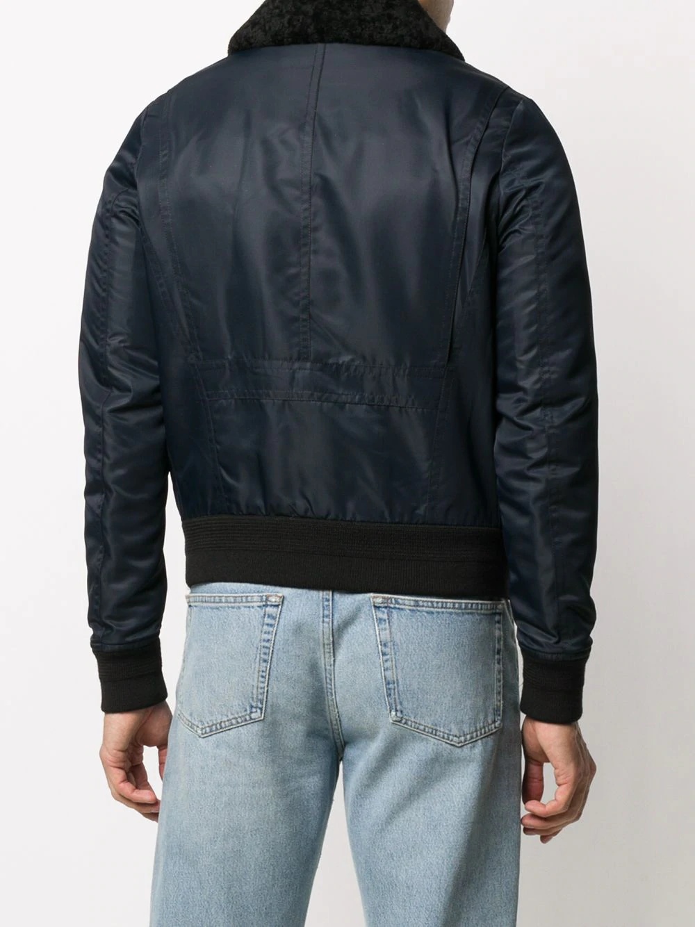 Aviator zipped bomber jacket - 4