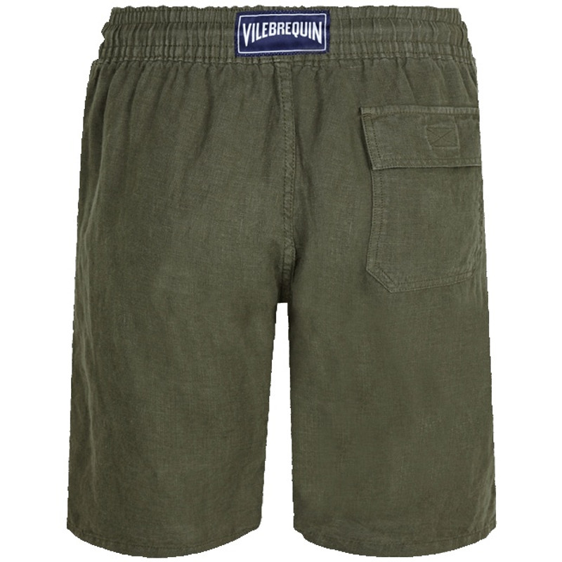 Vilebrequin Men Linen Bermuda Shorts Solid outlook