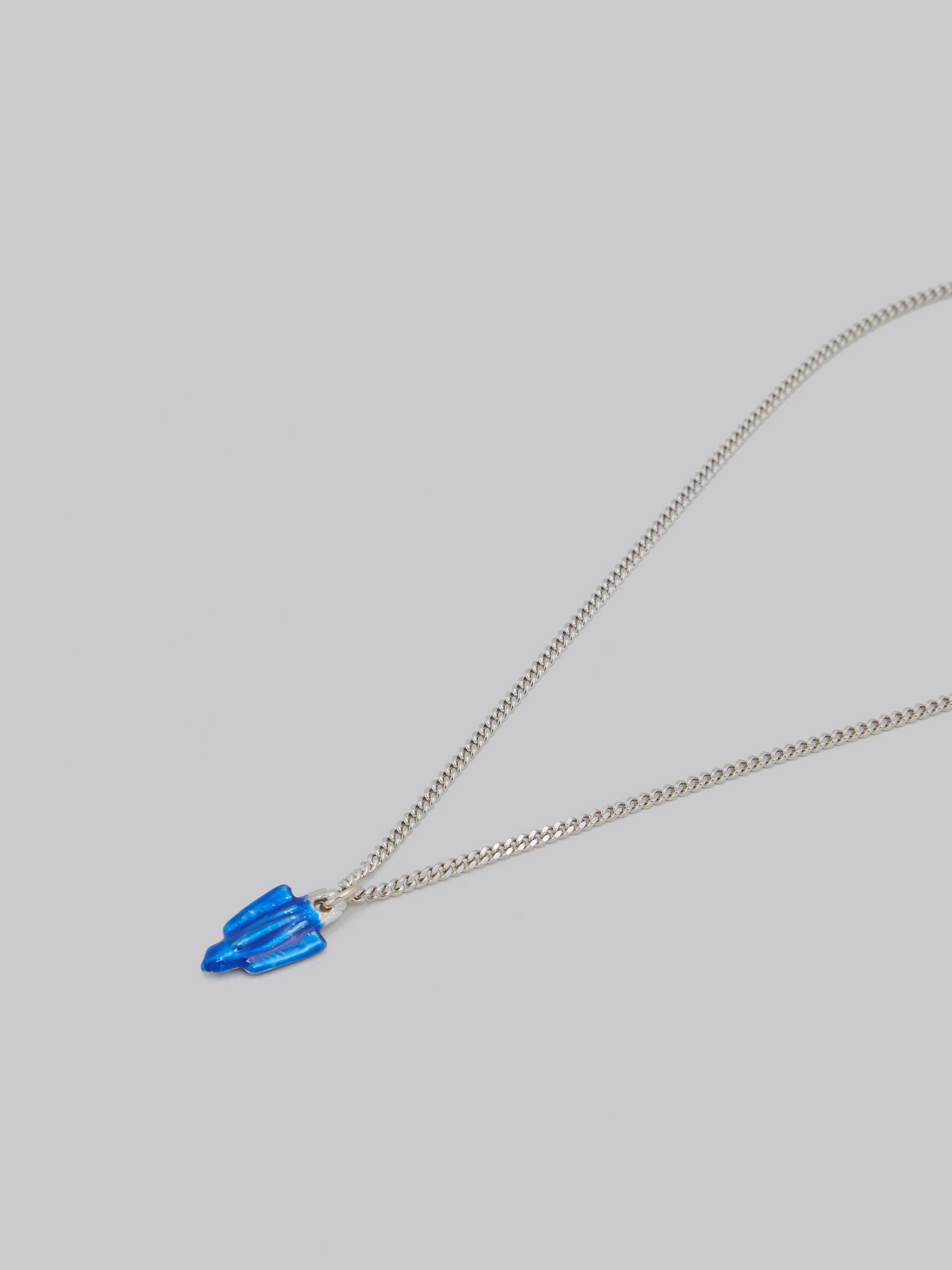 NECKLACE WITH SPACE SHIP CHARM - 3