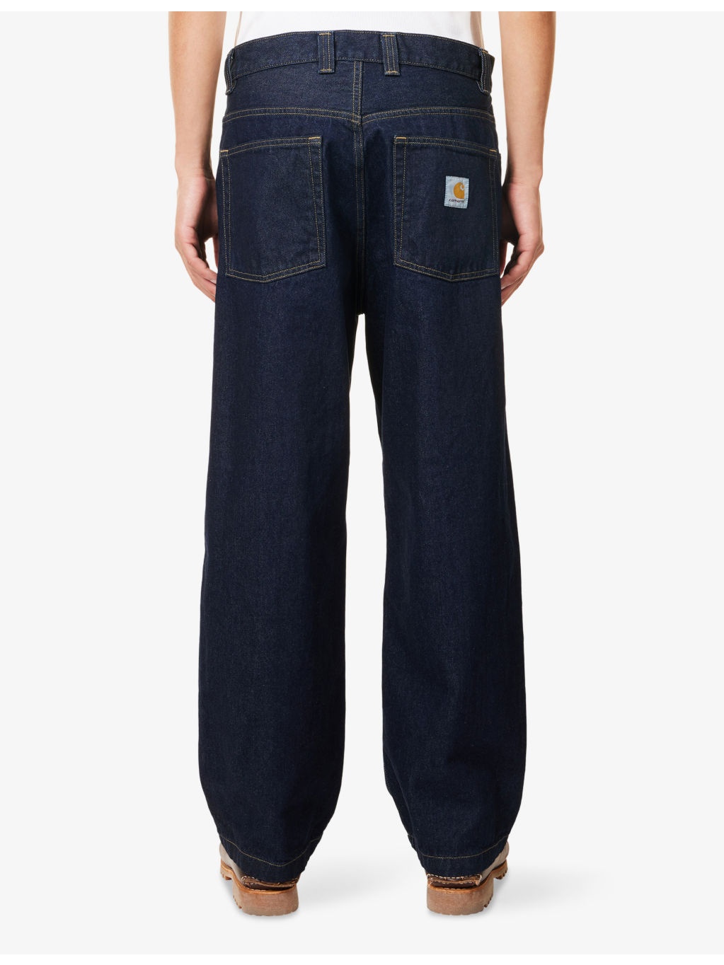 Brandon Wide-Leg Relaxed-Fit Denim Jeans - 4