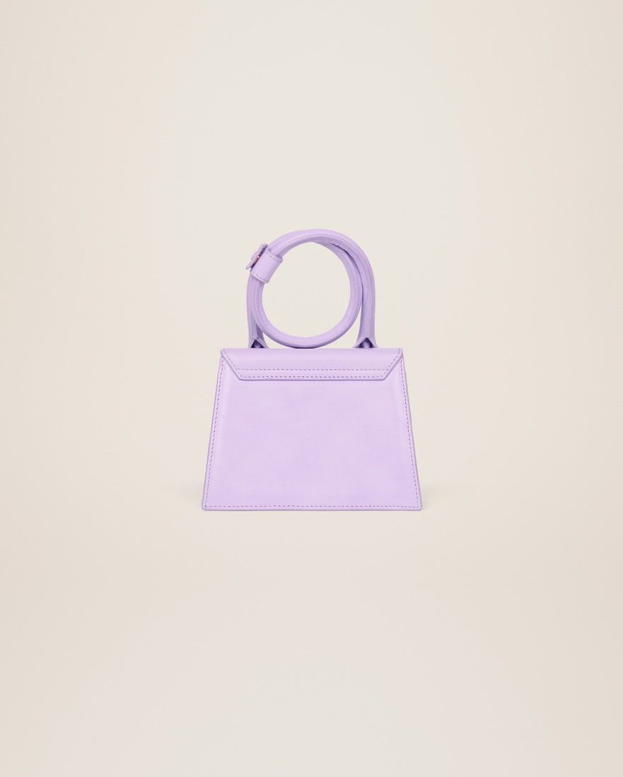 Jacquemus Le Chiquito Noeud Coiled Handbag Purple