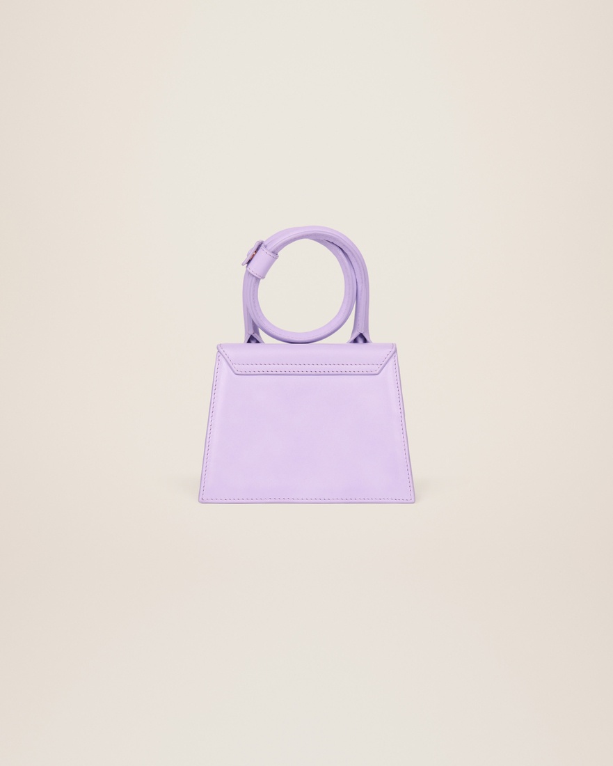 Jacquemus Le Chiquito Noeud Coiled Handbag Purple