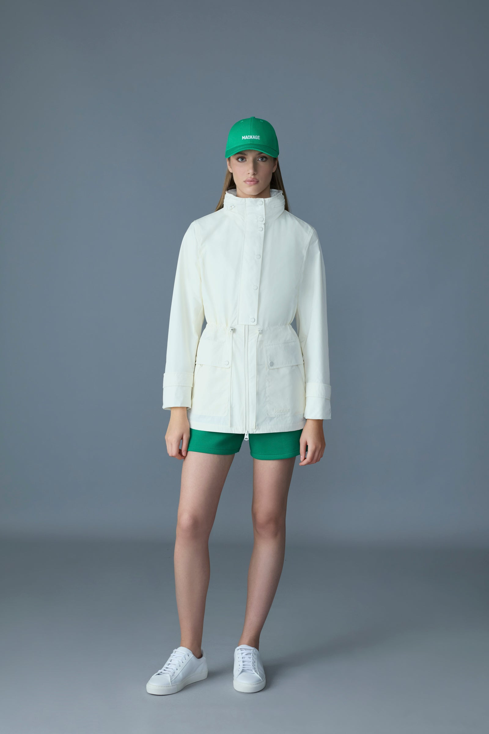 KERYN Medium-Length Rain Jacket - 2