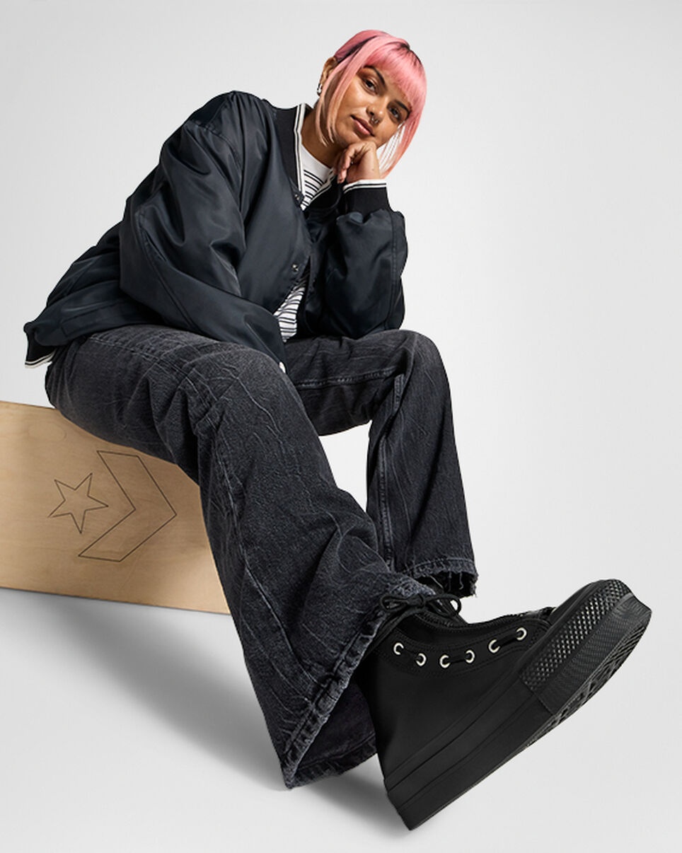 Chuck Taylor All Star Lift Platform Leather - 4