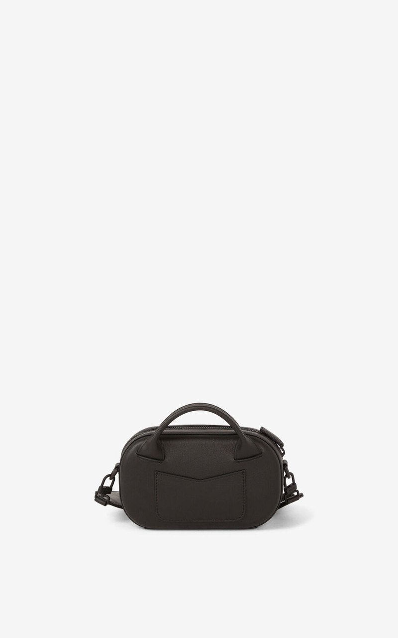 KENZO Logo small leather cross-body bag 3