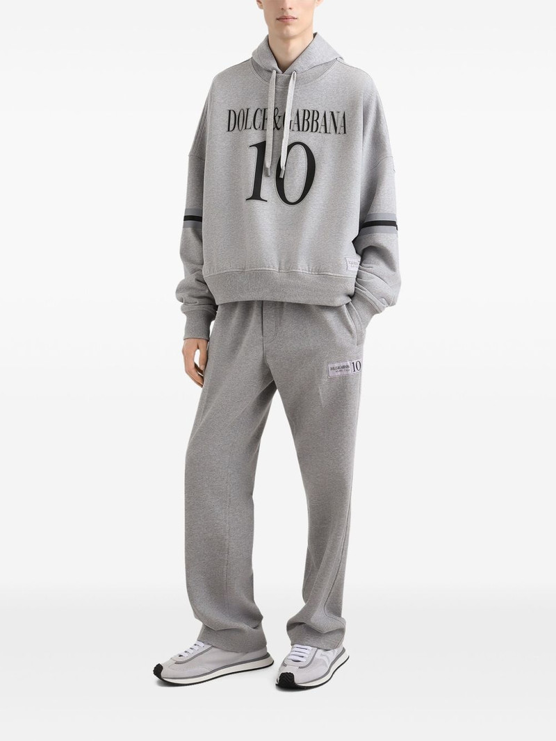 Dolce & Gabbana logo-patch track pants outlook