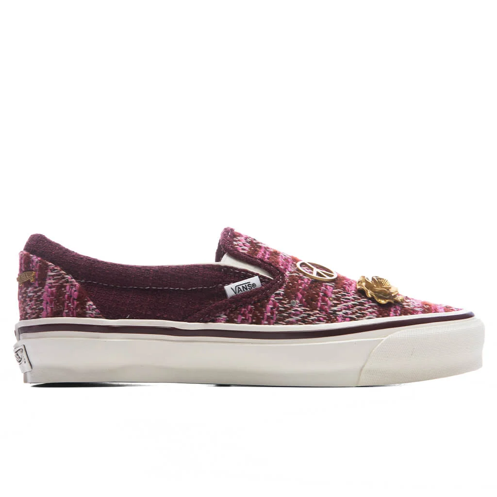 PREMIUM LX CLASSIC SLIP-ON 98 CARDIGAN - BROWN/PINK - 1