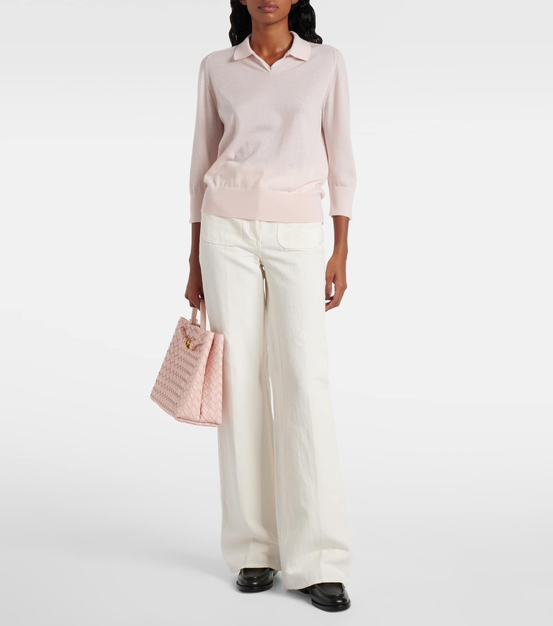 Neo Piuma cashmere polo sweater - 2