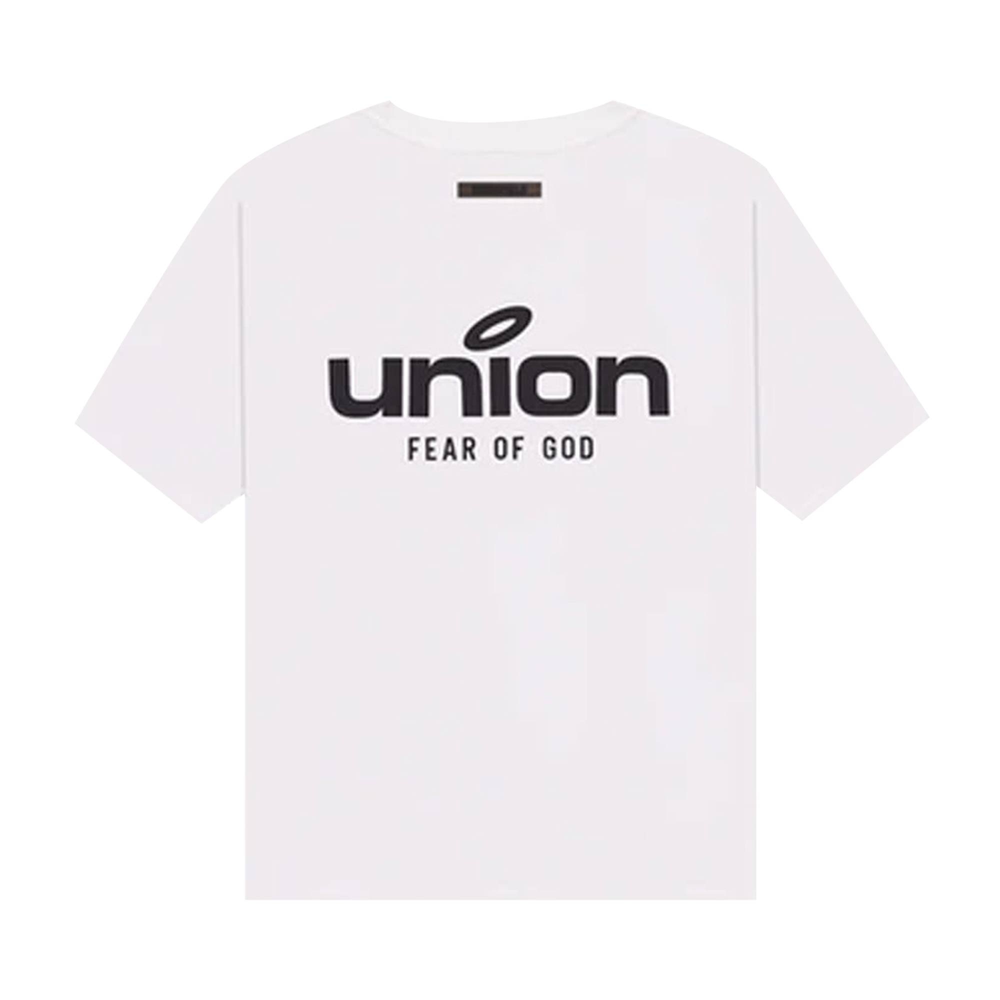 関税込＊FEAR OF GOD ESSENTIALS＊Tシャツ xユニオンLA ホワイト ESSENTIALS Fear of God Essentials x Union Vintage Shirt