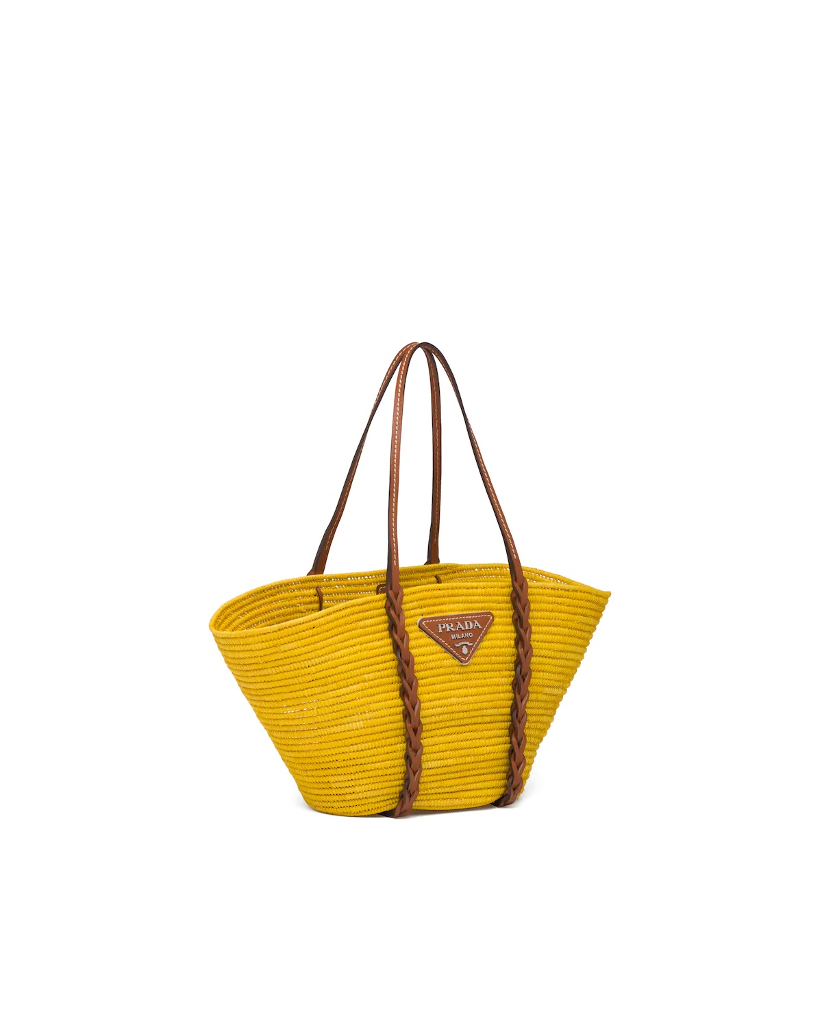 Straw and Leather Tote - 3