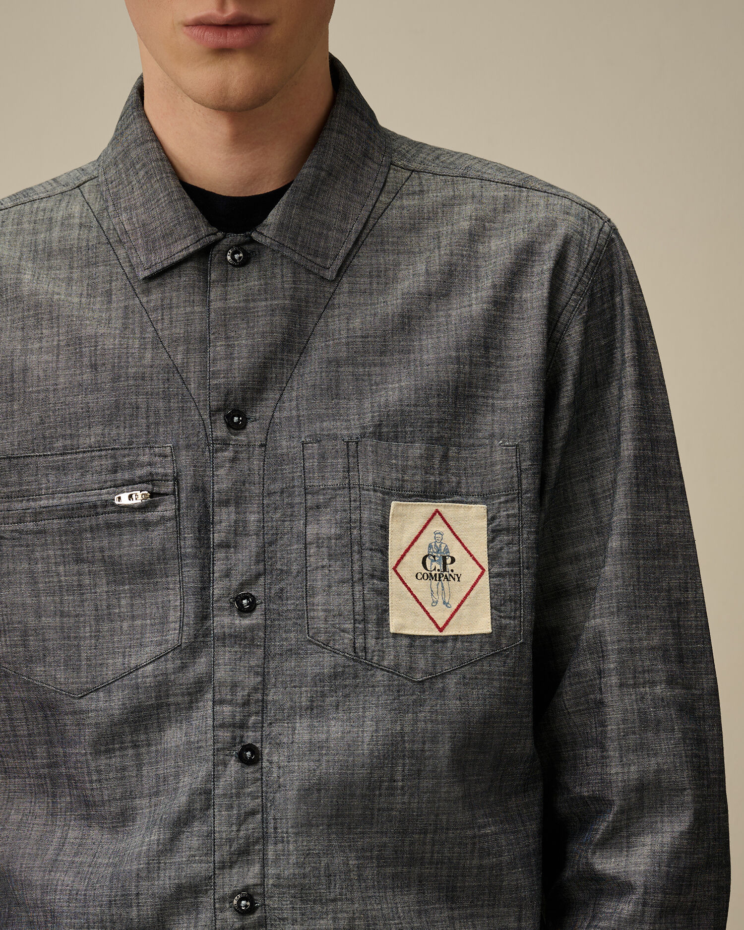 Chambray Longsleeve Shirt - 5