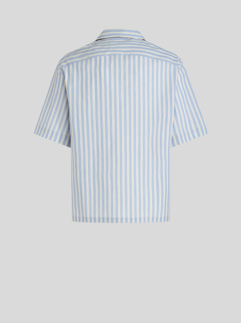 STRIPED BOWLING SHIRT WITH PEGASO 6