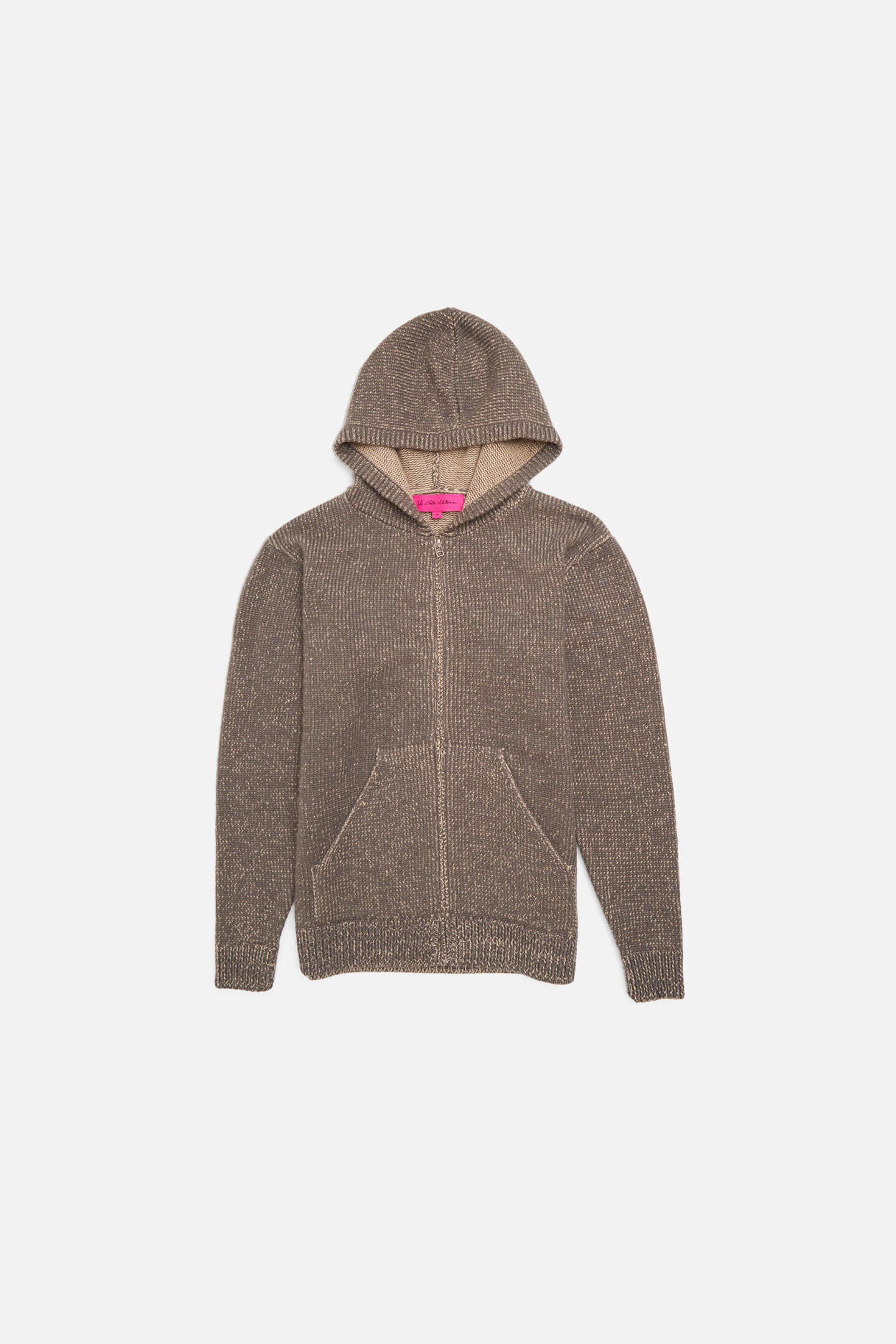 PLAIT ZIP HOODIE - 1