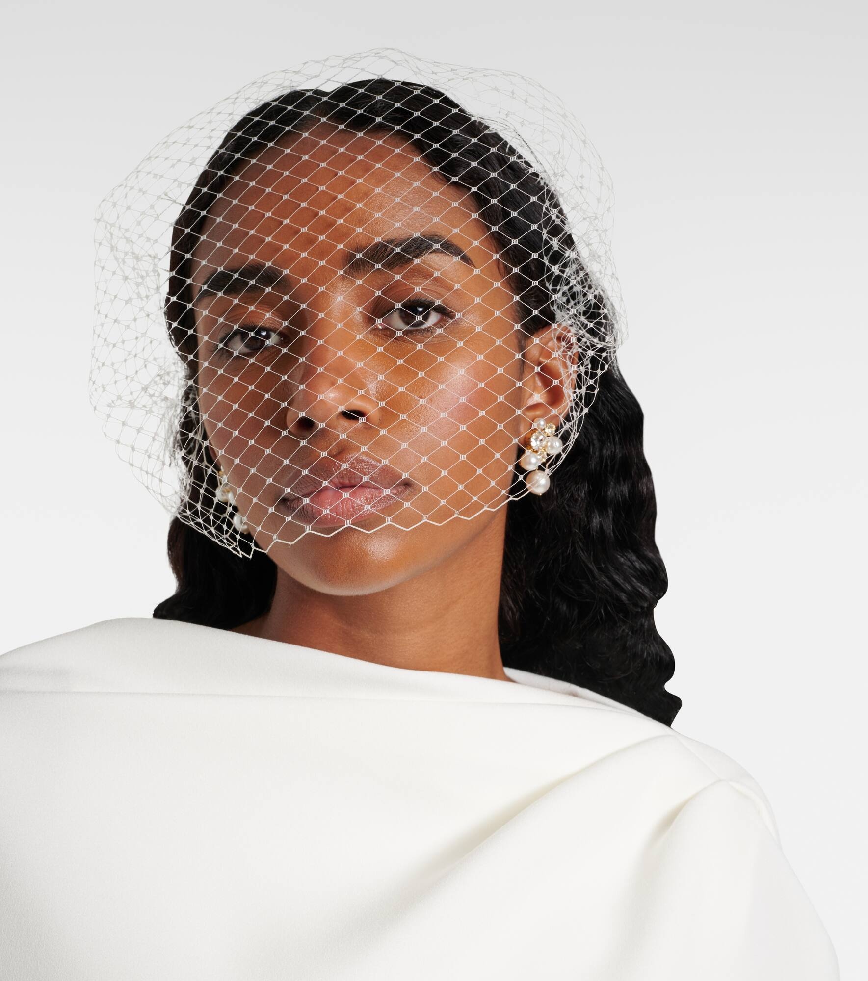 Bridal Voilette headband - 2