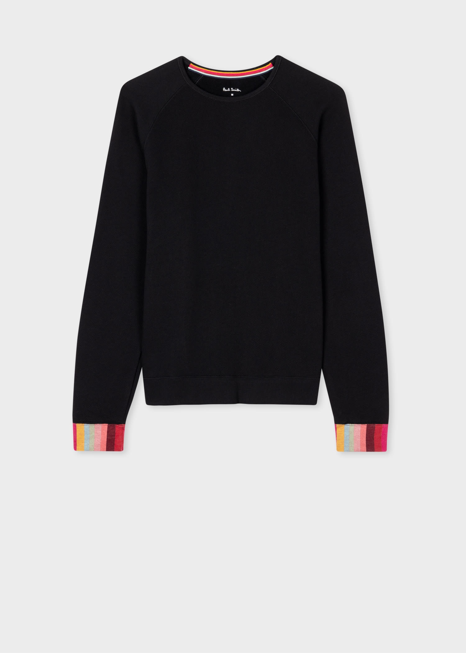 Lounge Sweatshirt With 'Swirl Stripe' Cuffs - 1