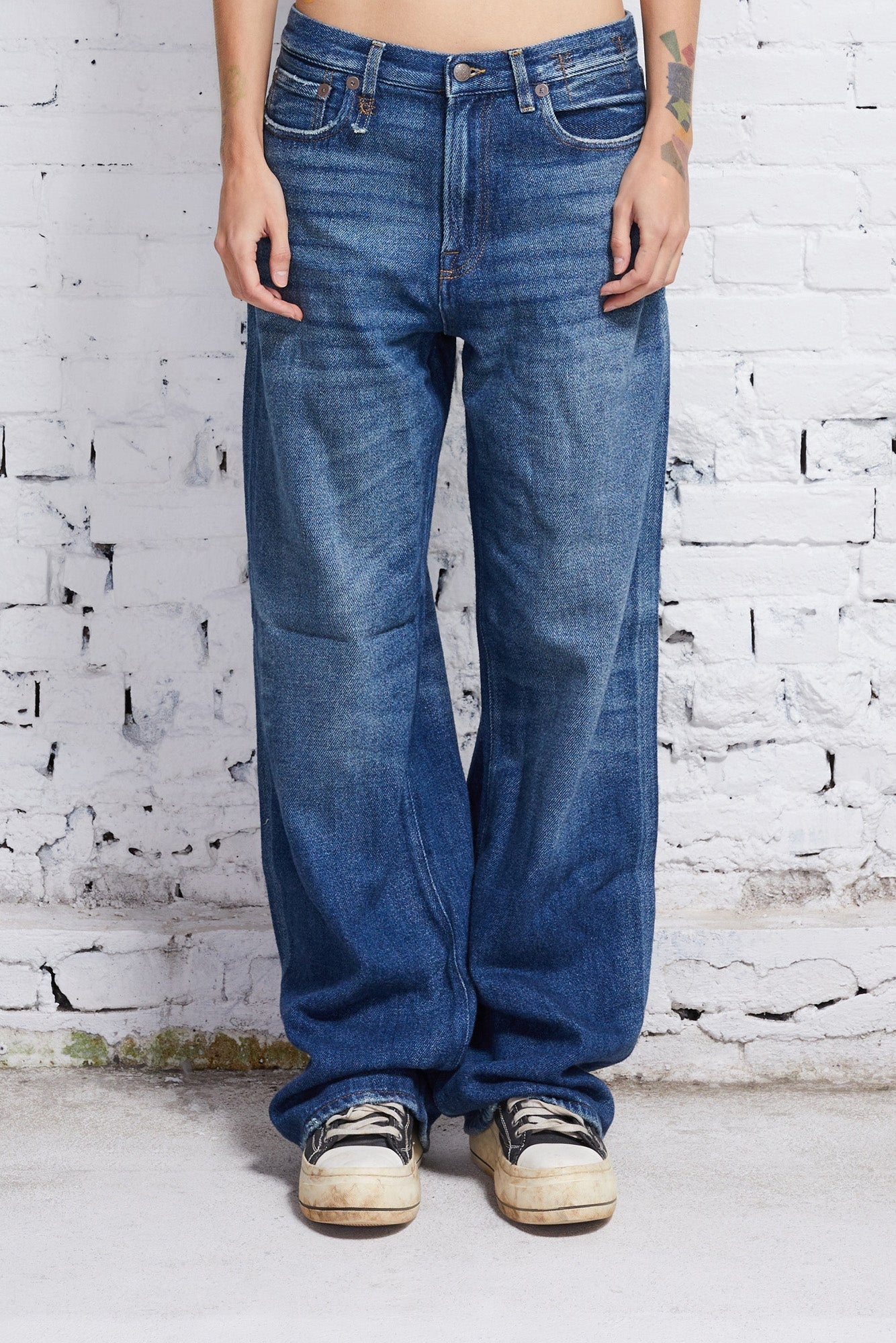 D'ARCY LOOSE JEAN - KOZE VINTAGE INDIGO - 1
