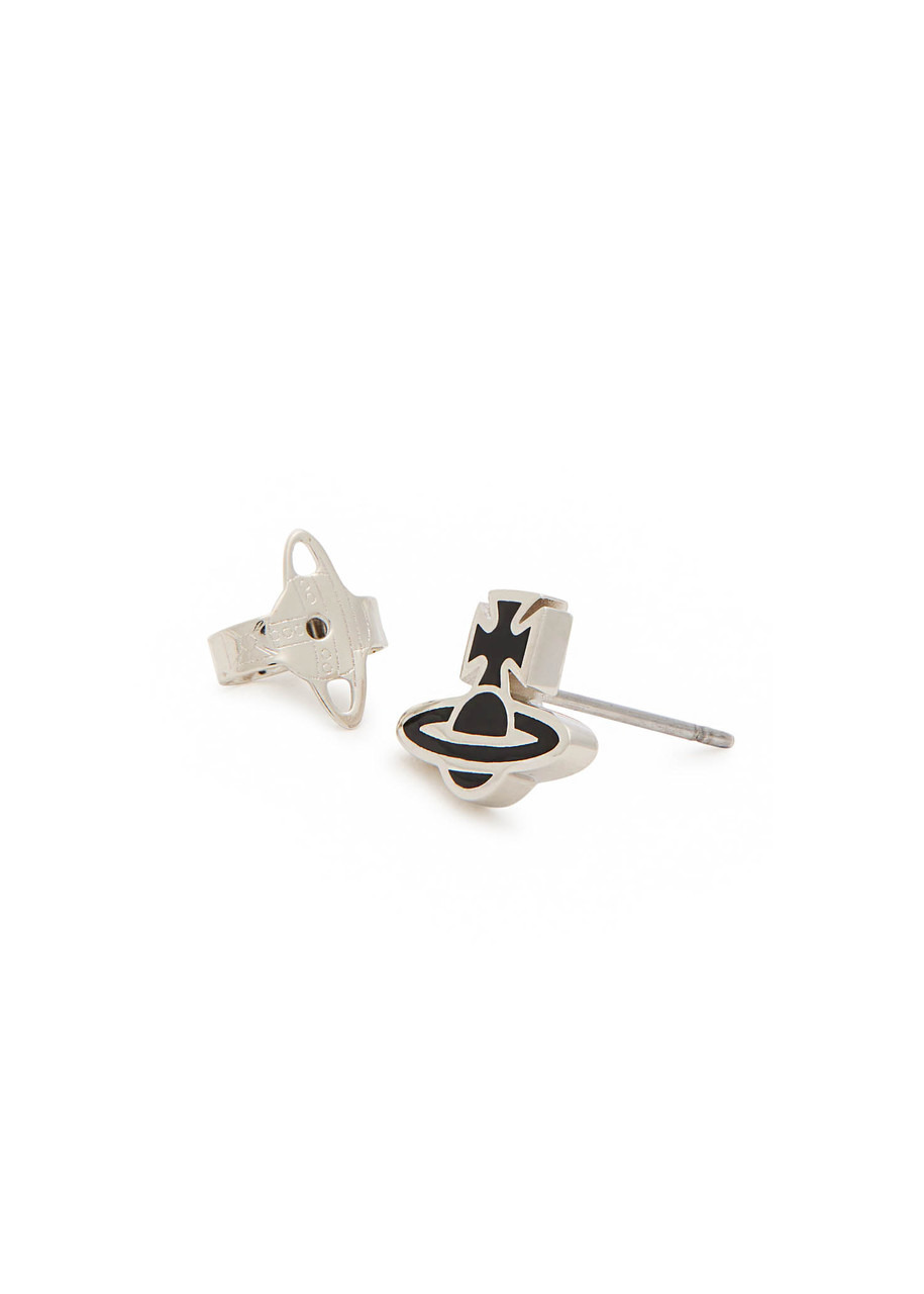 Vivienne Westwood Romina orb Enamelled Stud Earring - 2