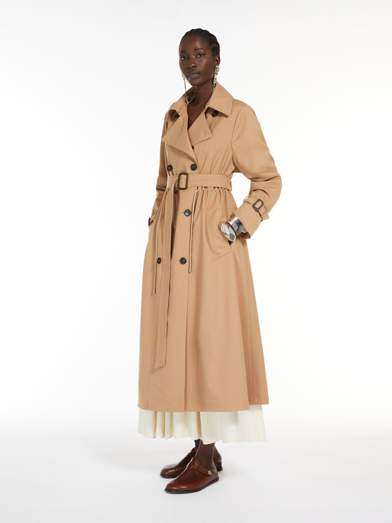 WEEKEND Max Mara FATUO Wool-blend trench coat outlook