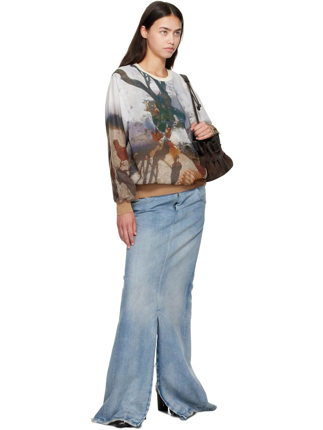 Multicolor Nº80 Holidaysnowchicken Long T-shirt - 4