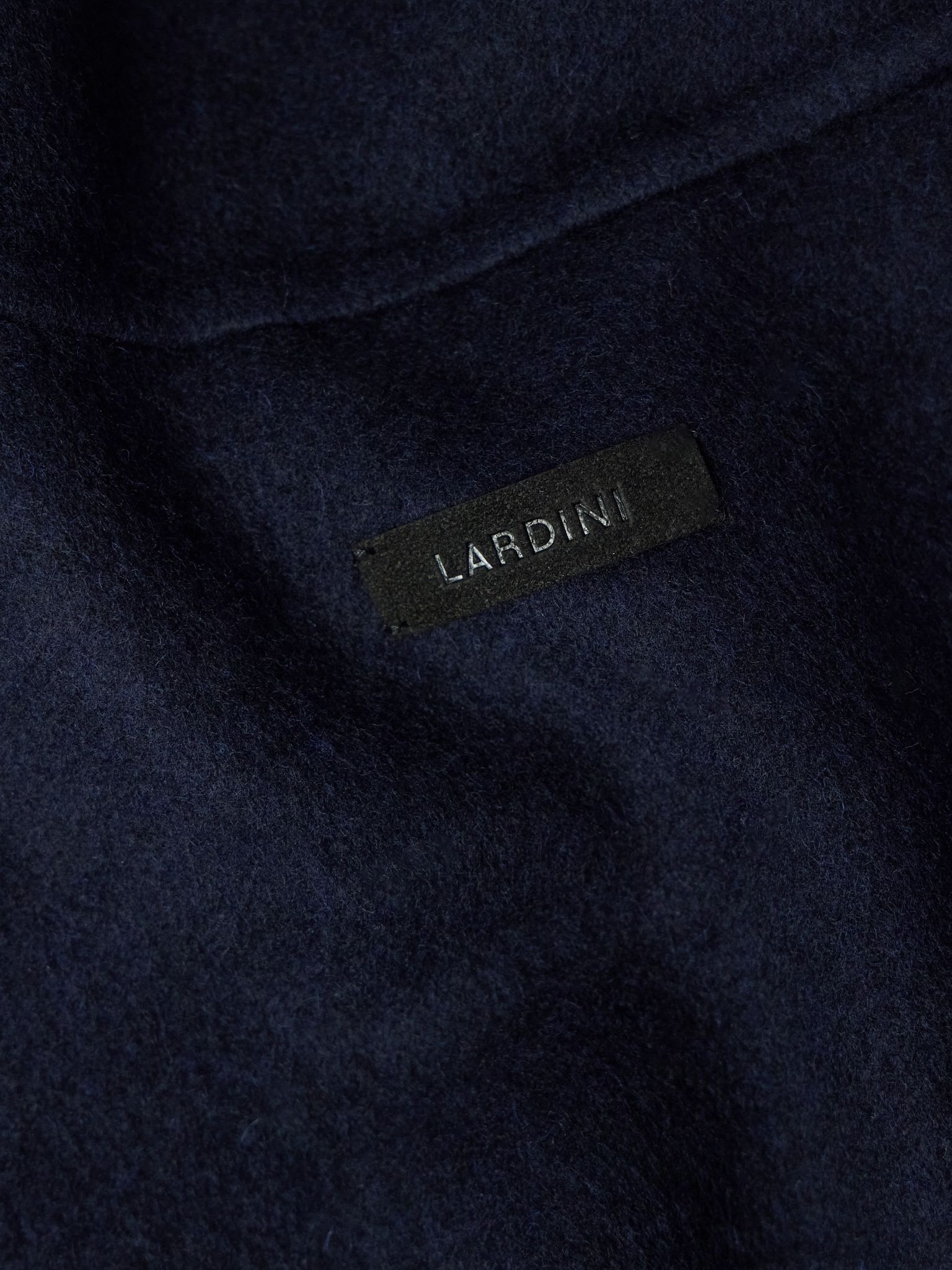Brushed Wool and Cashmere-Blend Bomber Jacket Navy - 6