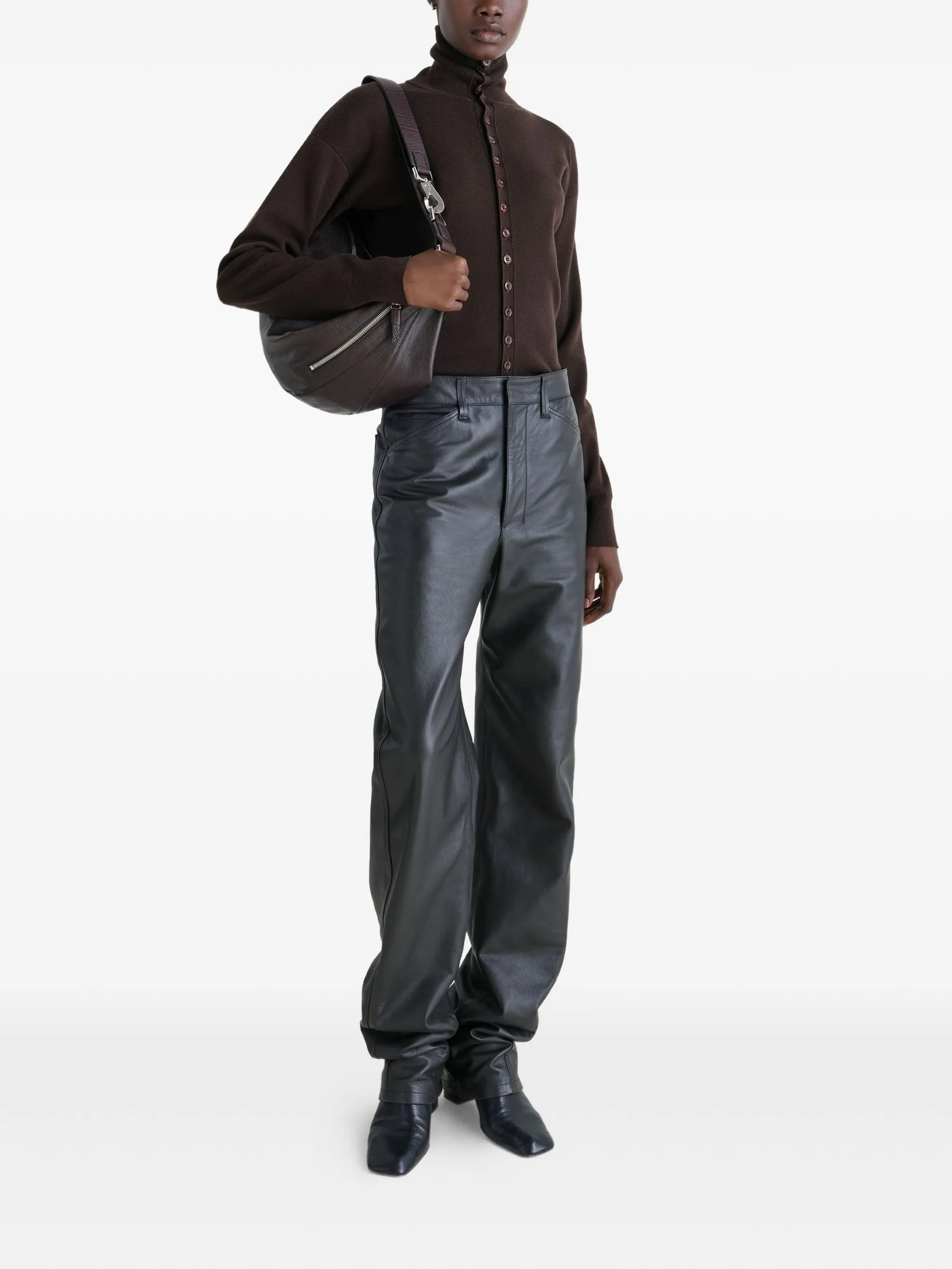 Lemaire High-neck Cardigan - 5