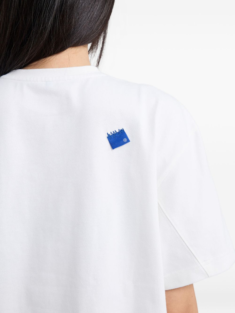 crew-neck appliqué T-shirt 5