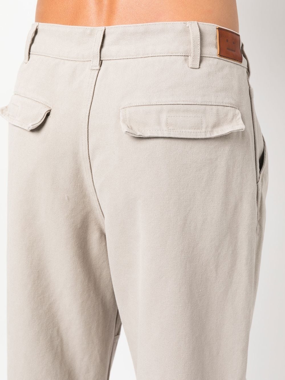 straight-leg cut trousers - 6